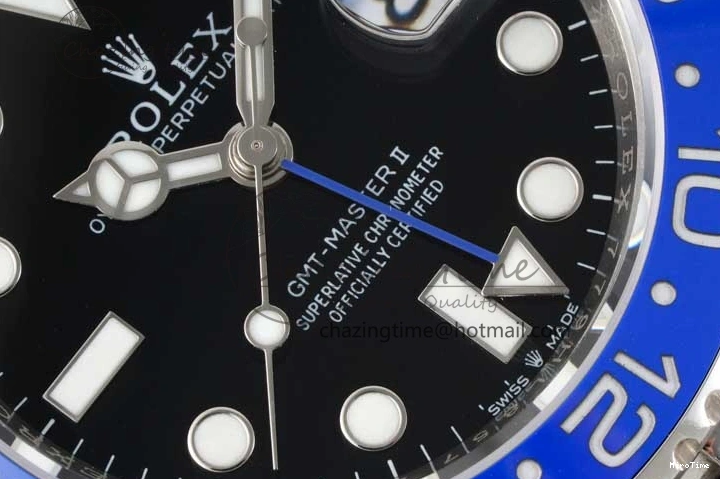 MiroTime 0502 Minimalist GMT-Master II 126710 BLNR Black Blue Ceramic 904L Steel APSF 1:1 Best Edition VR3285 CHS 2380
